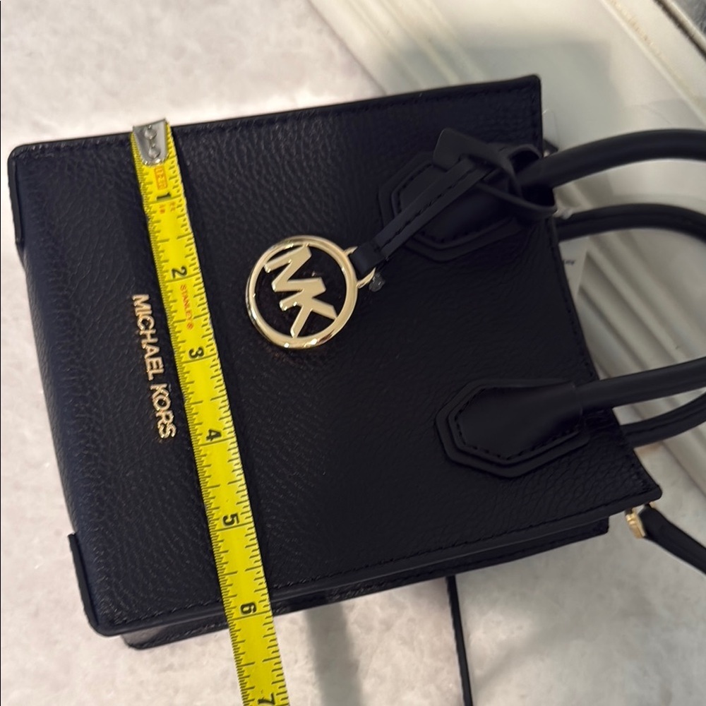 Mercer Extra-Small Pebbled Leather Crossbody Bag - Picture 11 of 12